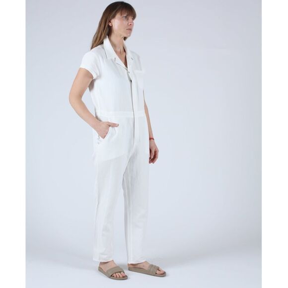 APIECE APART AZORE JUMPSUIT CREAM SIZE 12 - Picture 3 of 10